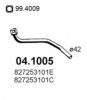 ASSO 04.1005 Exhaust Pipe
